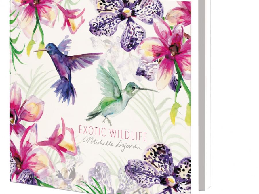 Buy Card Folder With Env Square Exotic Wildlife Michelle Dujardin