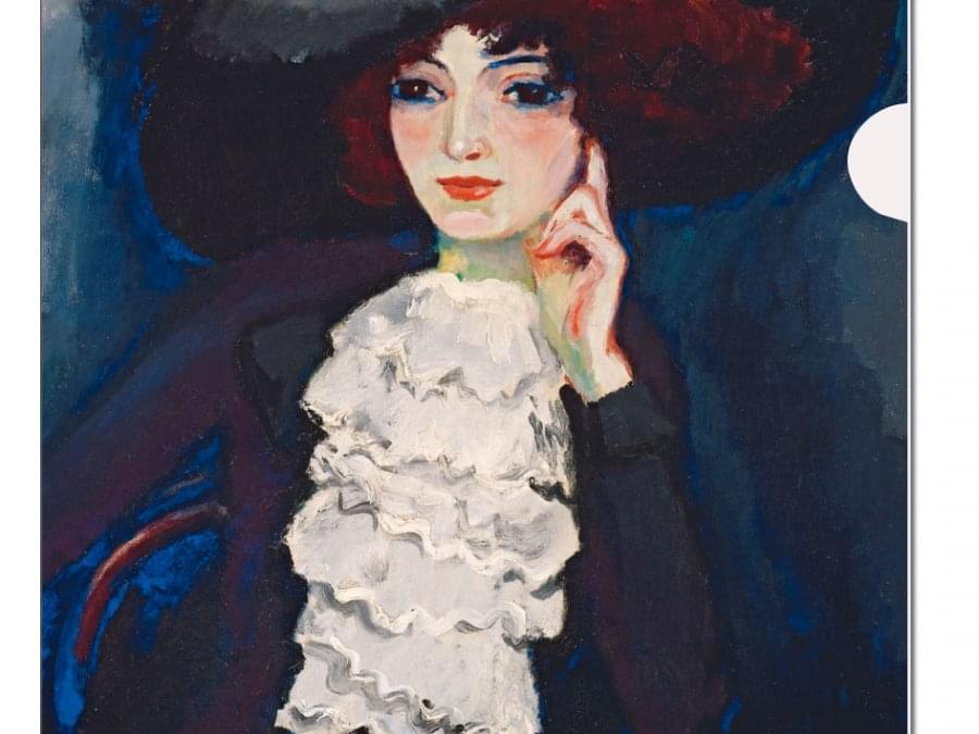 Buy L-folder: La dame au jabot, Kees van Dongen, Singer | Bekking & Blitz