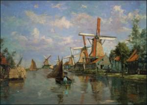 La Zaan-Hollande, Frans Courtens, Zaans Museum