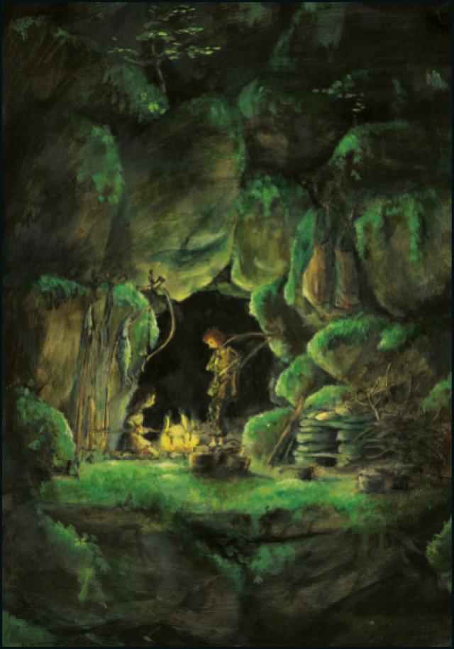 Ronia and Birk in the Bear's cave, Marit Törnqvist, Astrid Lindgren Company