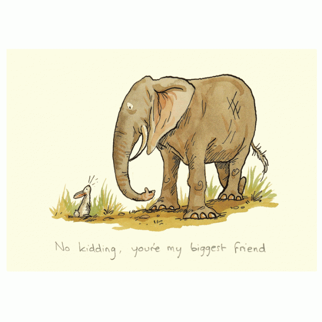 My Biggest Friend Card by Anita Jeram