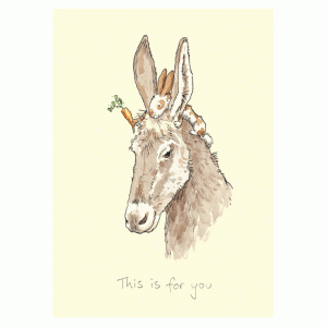 This Is For You card  by Anita Jeram