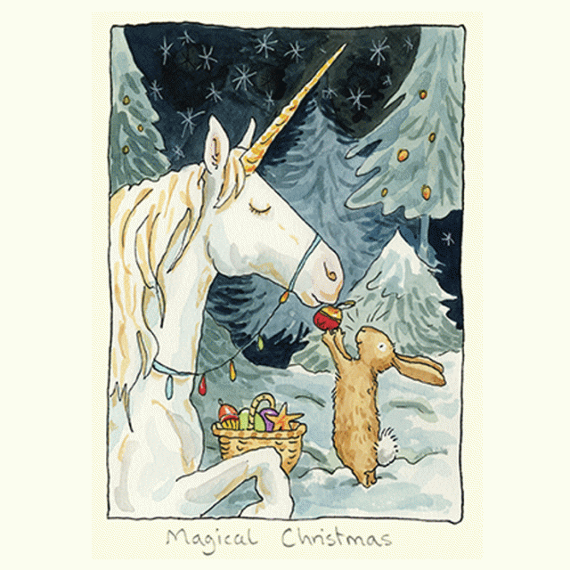 Magical Christmas Card by Anita Jeram