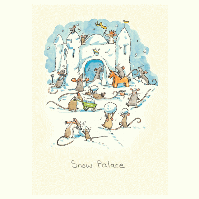 Snow Palace Card by Anita Jeram