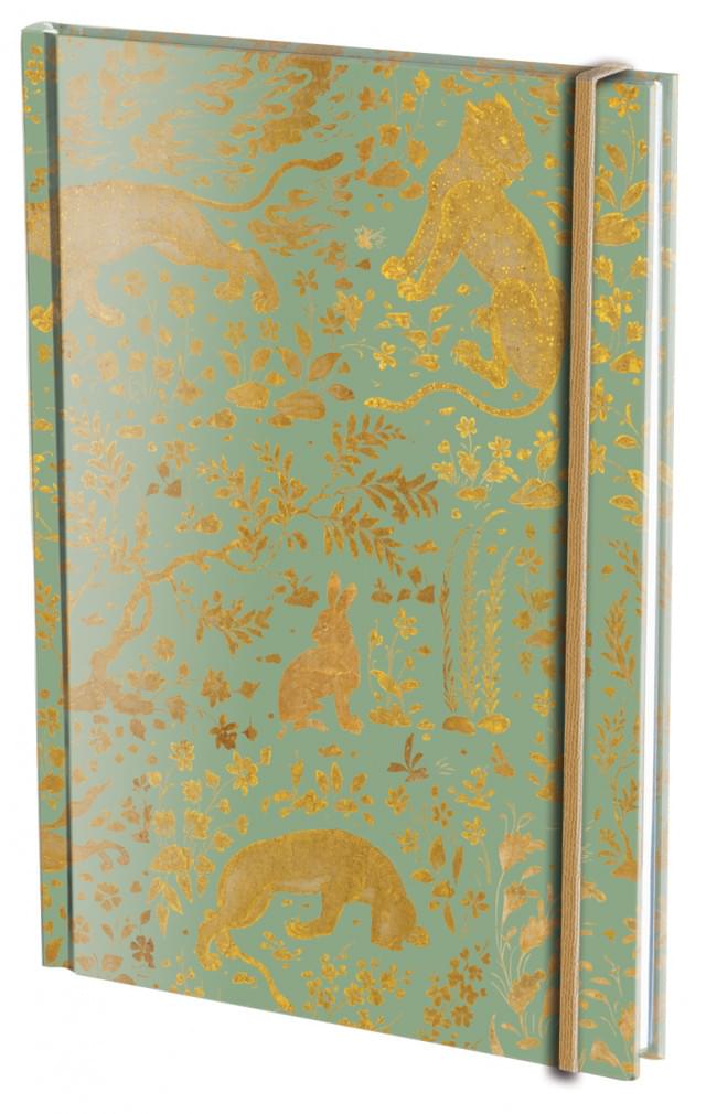 Notitieboek harde kaft: Border detail from the Book of Kings, Firdausi, Chester Beatty kopen Bekking