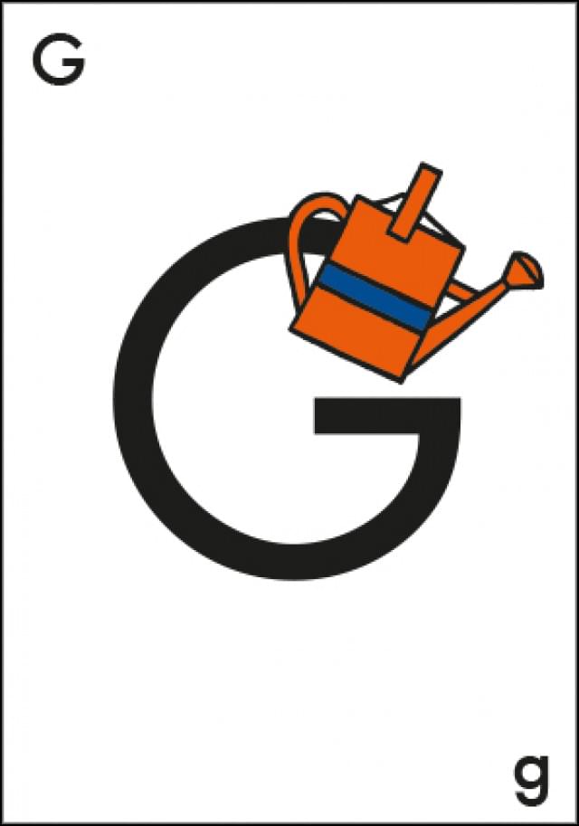 Nijntje - Miffy - letter G-gieter/ST, Dick Bruna