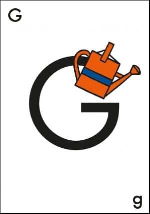 Nijntje - Miffy - letter G-gieter/ST, Dick Bruna