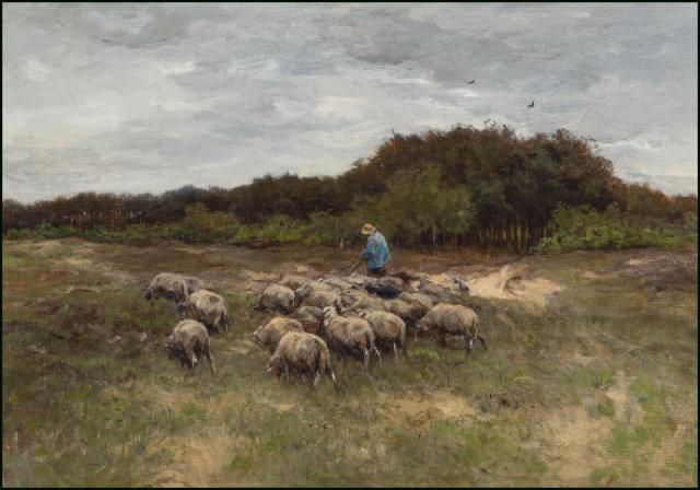 Schapen op de hei, Anton Mauve, Singer Laren