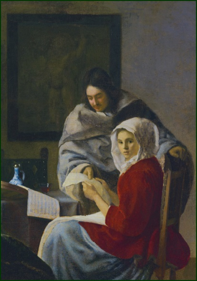 Onderbreking Van de Muziek, Johannes Vermeer, Rijksmuseum