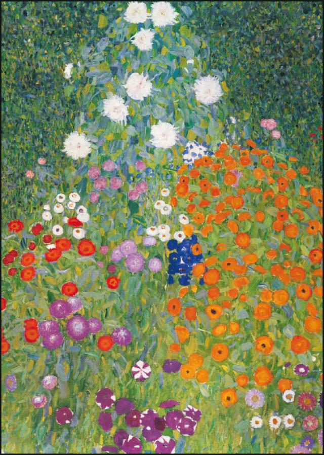 Farmer's garden-Boerentuin, Gustav Klimt