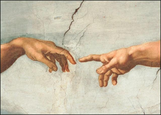 De Schepping van Adam-The Creation of Adam, Michelangelo Buonarotti