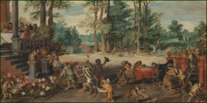 Satire op de Tulpengekte, Jan Brueghel ll, Frans Hals Museum