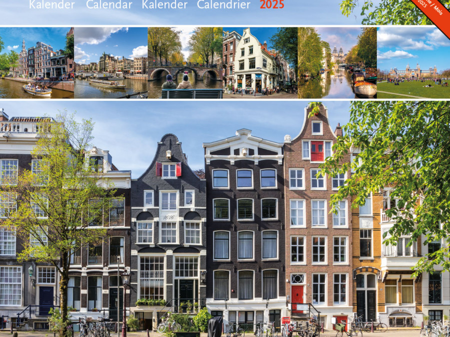 Buy Amsterdam monthly calenar 2025 | Bekking & Blitz