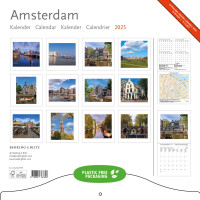 Amsterdam maandkalender 2025
