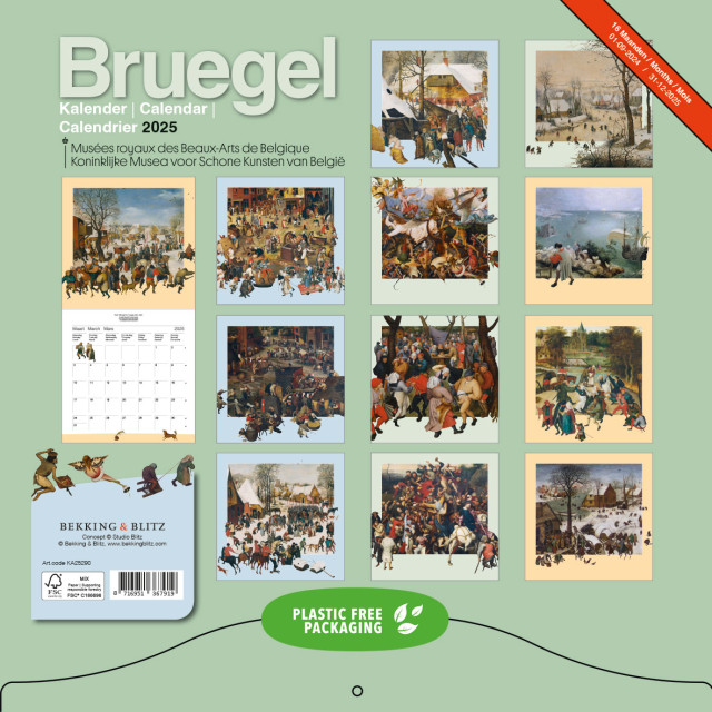 Bruegel maandkalender 2025