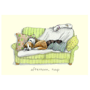 Afternoon Nap Card by Anita Jeram