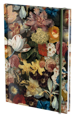 Notitieboek A5, harde kaft: Floral & Toile, The Fitzwilliam Museum