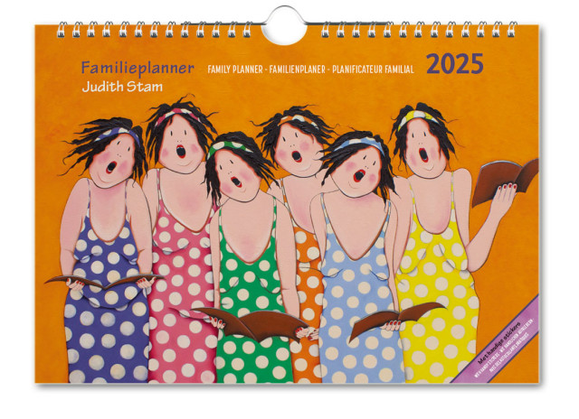 Judith Stam familie planner 2025