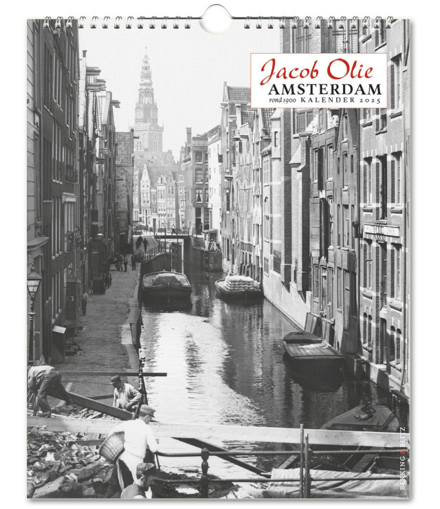 Amsterdam rond 1900 kalender 2025, Jacob Olie