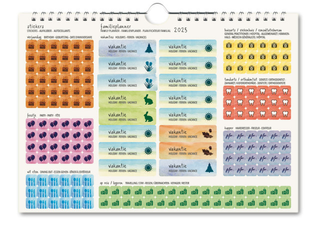 Michelle Dujardin, Animals, familie planner 2025