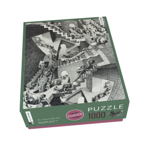 Puzzel (1.000 stukjes): House of Stairs, M.C. Escher