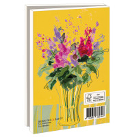 Kaartenmapje met env, klein: Atelier des fleurs, Ad van Bokhoven