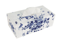 Tissuebox houder: Delft Blue, Rijksmuseum Amsterdam