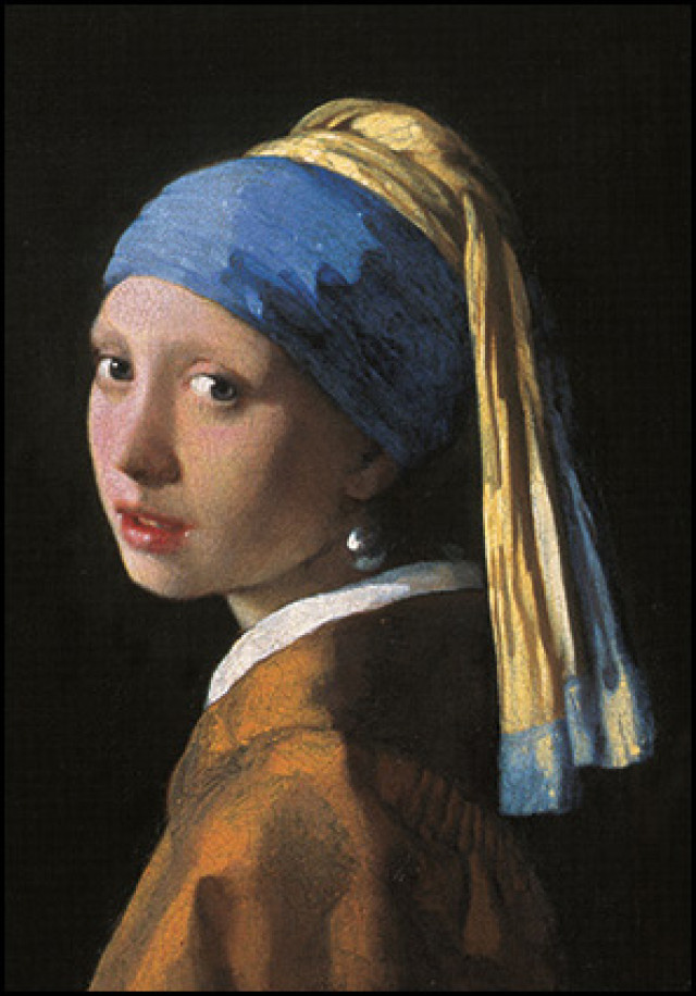 Meisje met de parel - Girl with the Pearl Earring, Johannes Vermeer, Mauritshuis