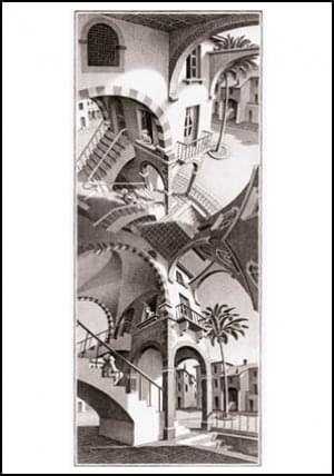 Up and Down, M.C. Escher